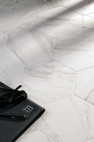 marble hex tiles Sydney porcelain Spain
